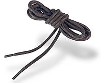 Шнурки обувные круглые с пропиткой цвет темно-коричневый (1.2.8) 70-150см