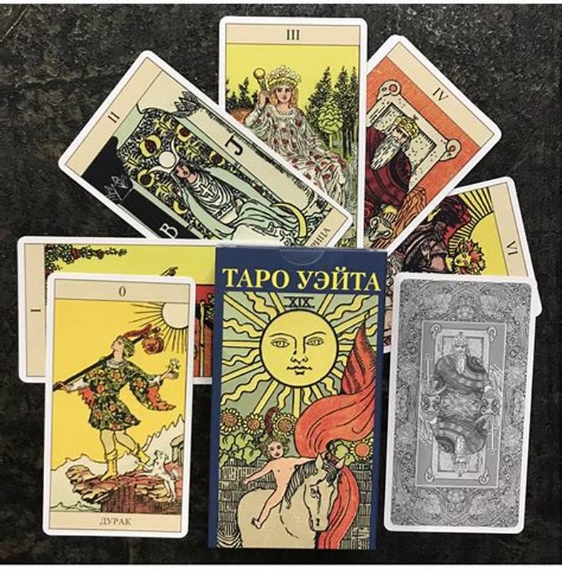 Купити Класичні картки ТАРО Райдера Вейта Сонечко, 78 шт., ціна 198 ...
