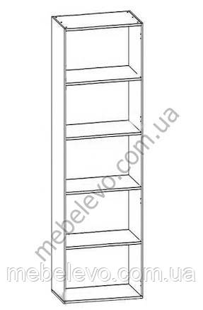 Пенал Опен REG1D 2000х535х335мм орех калифорнийский Гербор - фото 4 - id-p325389810