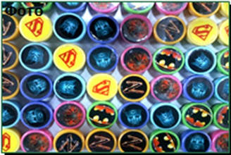 Штамп-печатка дитяча 19568 Емблеми супергероїв