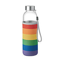 Бутылка спортивная стеклянная для напитков UTAH GLASS PRIDE EDITION 500 мл нанесение логотипа от 20 штук