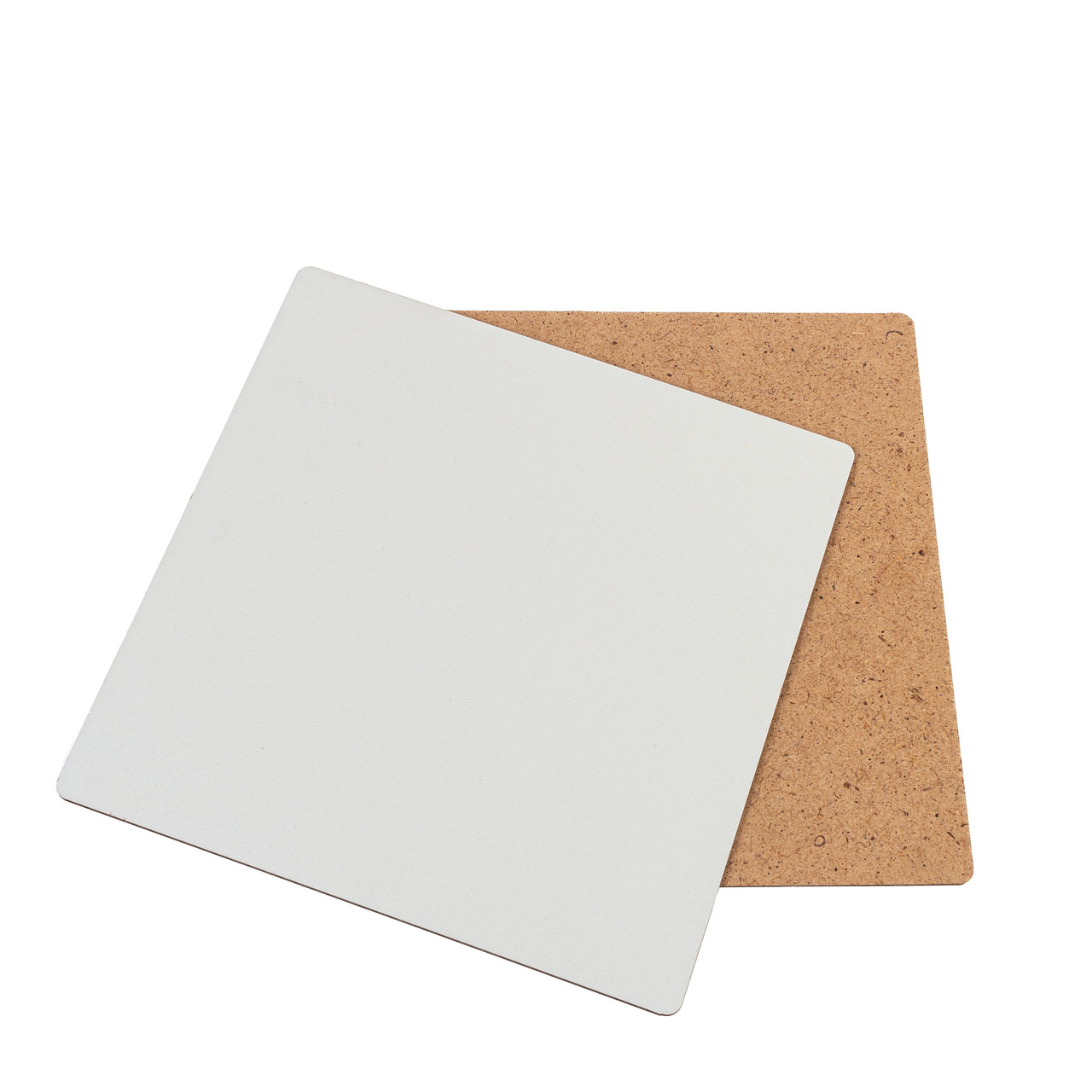 Підкладка 40х40 см під торт квадратна ДВП, біла, фото 1