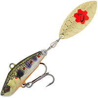 Тейл-спінер Savage Gear 3D Sticklebait Tailspin 65mm 9.0g Brown Trout Smolt,1854.43.93