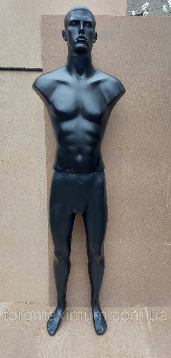 Манекен чоловічий збірний "Стас" чорний, фото 1