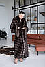 Довга 140см шубка в підлогу з соболя баргузин, фасон кімоно, фото 9