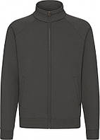 Куртка Fruit of the Loom Premium Sweat Jacket Темно-Серый М