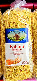 Яєчні макарони  Babuni № 2 500 г.