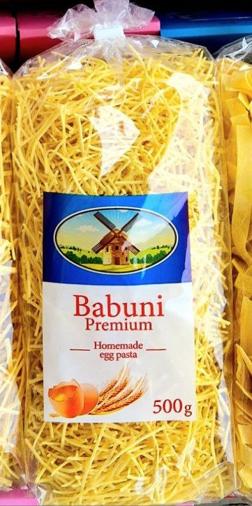 Яєчні макарони Babuni № 1 500 г., фото 1