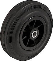 Пластикові колеса з чорним гумовим протектором PM-серії 