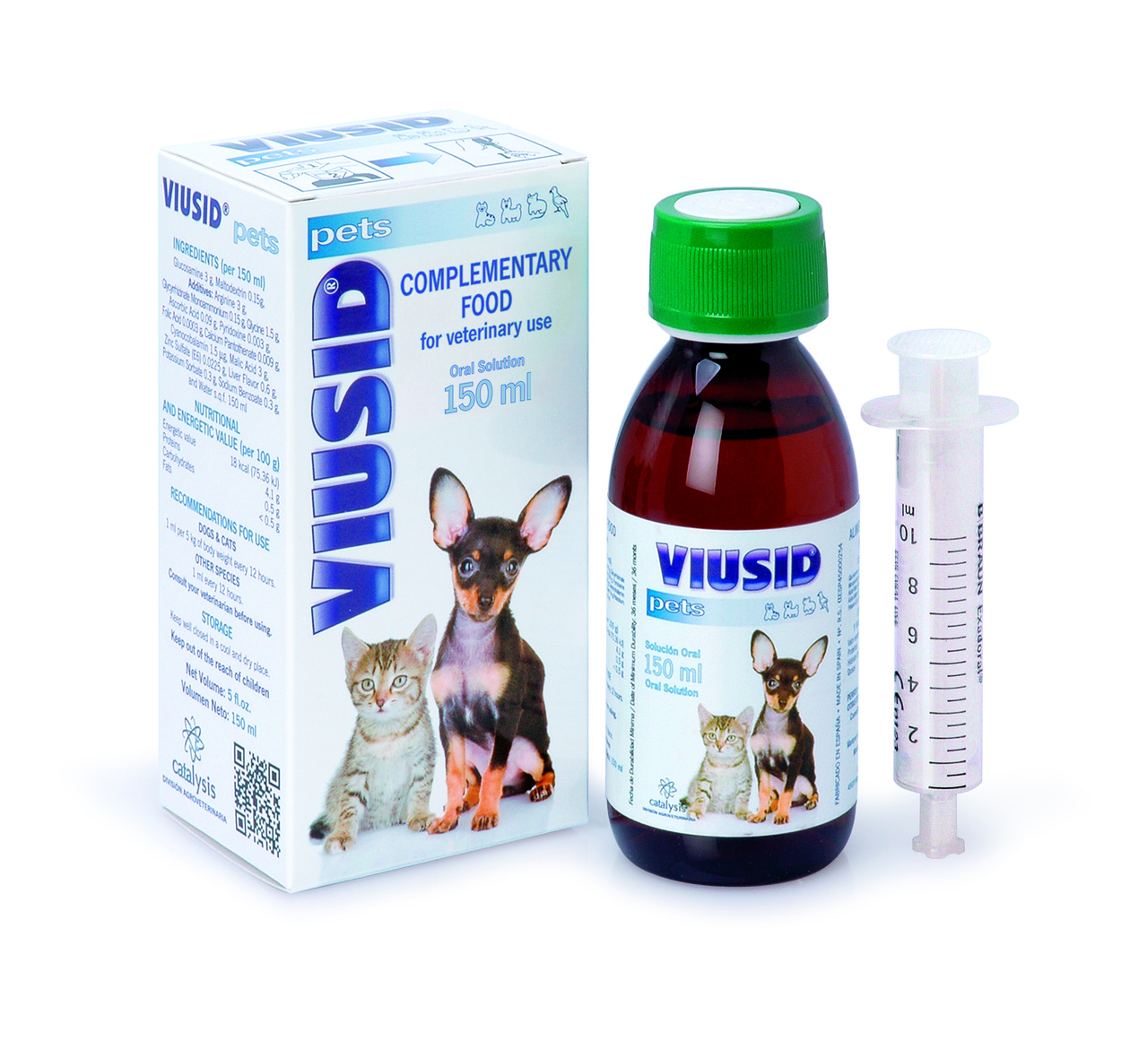 ВІУСІД петс 150 мл. (VIUSID pets) при вірусних інфекціяї, гепатитах, хронічних захворюваннях
