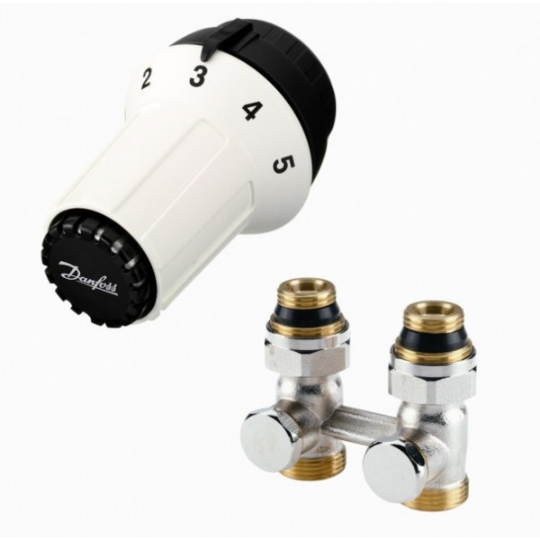 Комплект прямий Danfoss 013G5277, нижнє підключення.