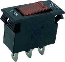 Автоматичний захисний пристрій ST-001L, 5A, червоний