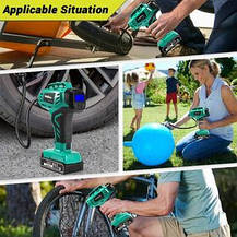 Портативний повітряний компресор UADCA Air Compressor-Tire Inflator, Amazon, Німеччина, фото 5