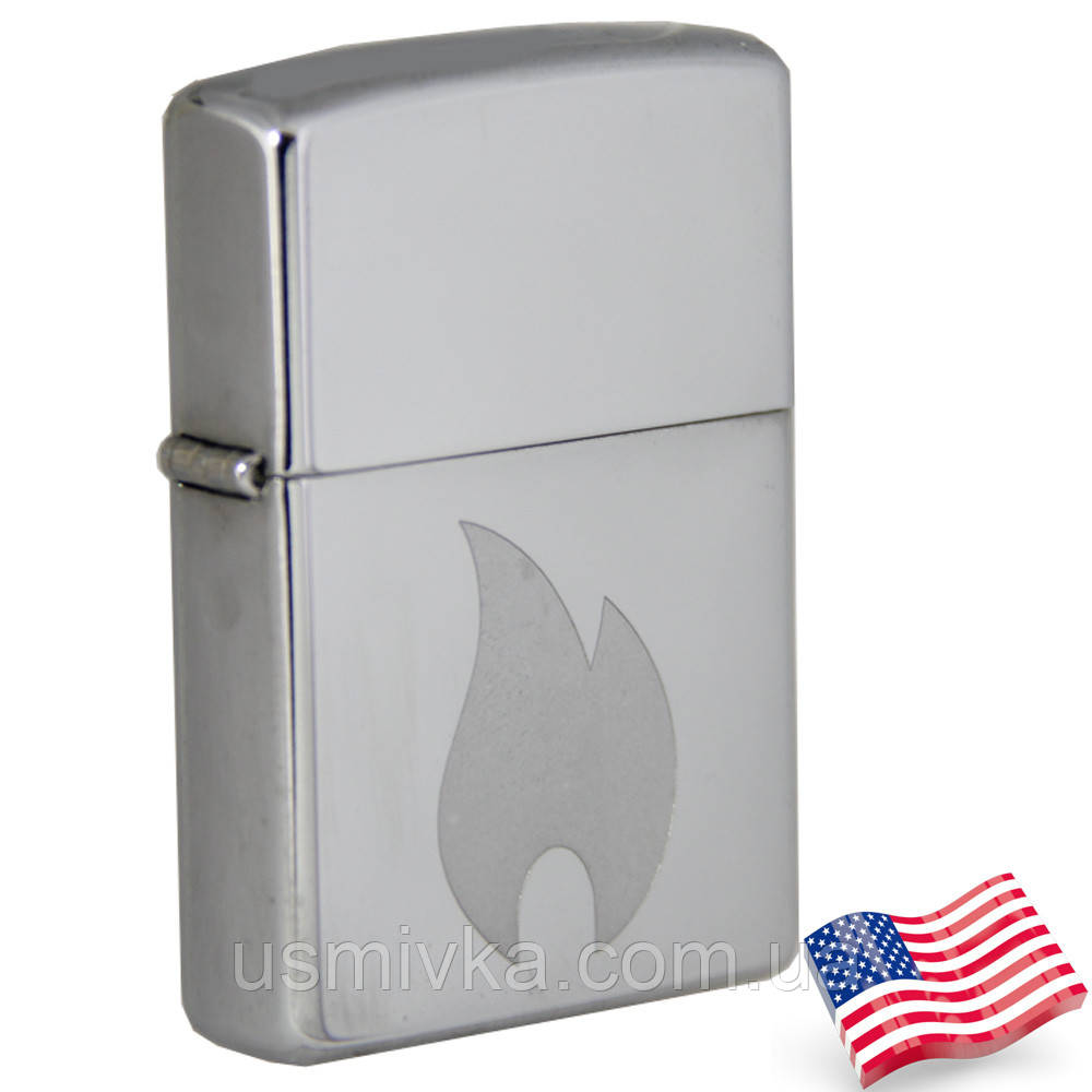 Бензинова запальничка Zippo 20363 Frame (Полум'я)