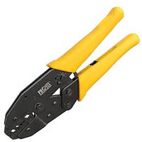 Кліщі HS-236PA для обтиску роз'ємів на коаксіальний кабель RG-58, RG-59, RG-6, Profix