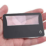 Ручне збільшувальне скло-лупа AIRM HEALTH з підсвіткою (8199), фото 3