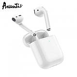 Bluetooth навушники Avantis A360 TWS- білий, фото 3