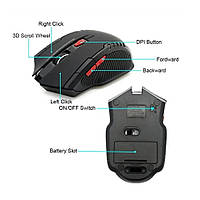 Ігрова бездротова мишка бездротова USB S200 Gaming Mouse ABC чорна