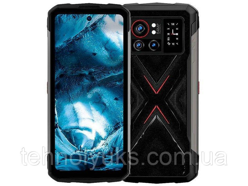 Смартфон Hotwav Cyber X 8/256GB Global NFC Black, 108/16Мп, 6,78", 2SIM, IP69K, 4G, 10200мАг, Helio G99, фото 1