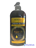 Крем-масло для рук та тіла Revuele Argan Oil Cream-Butter 5в1 Арганова олія 400 мл