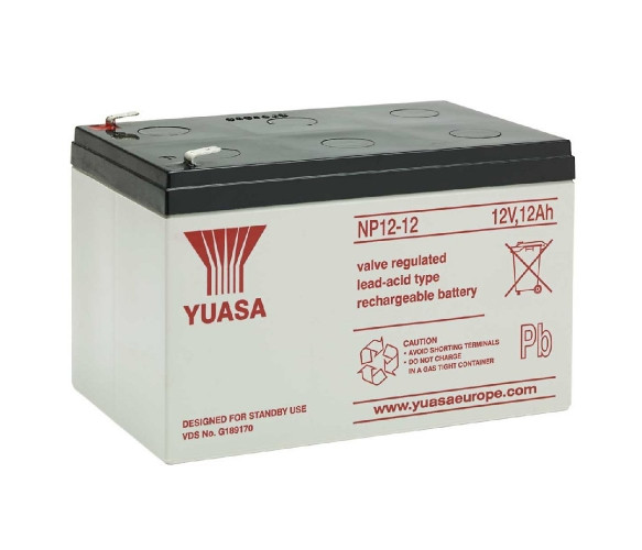 Акумулятор AGM Yuasa 12 Ah 12V NP12-12 Гелевий Q4