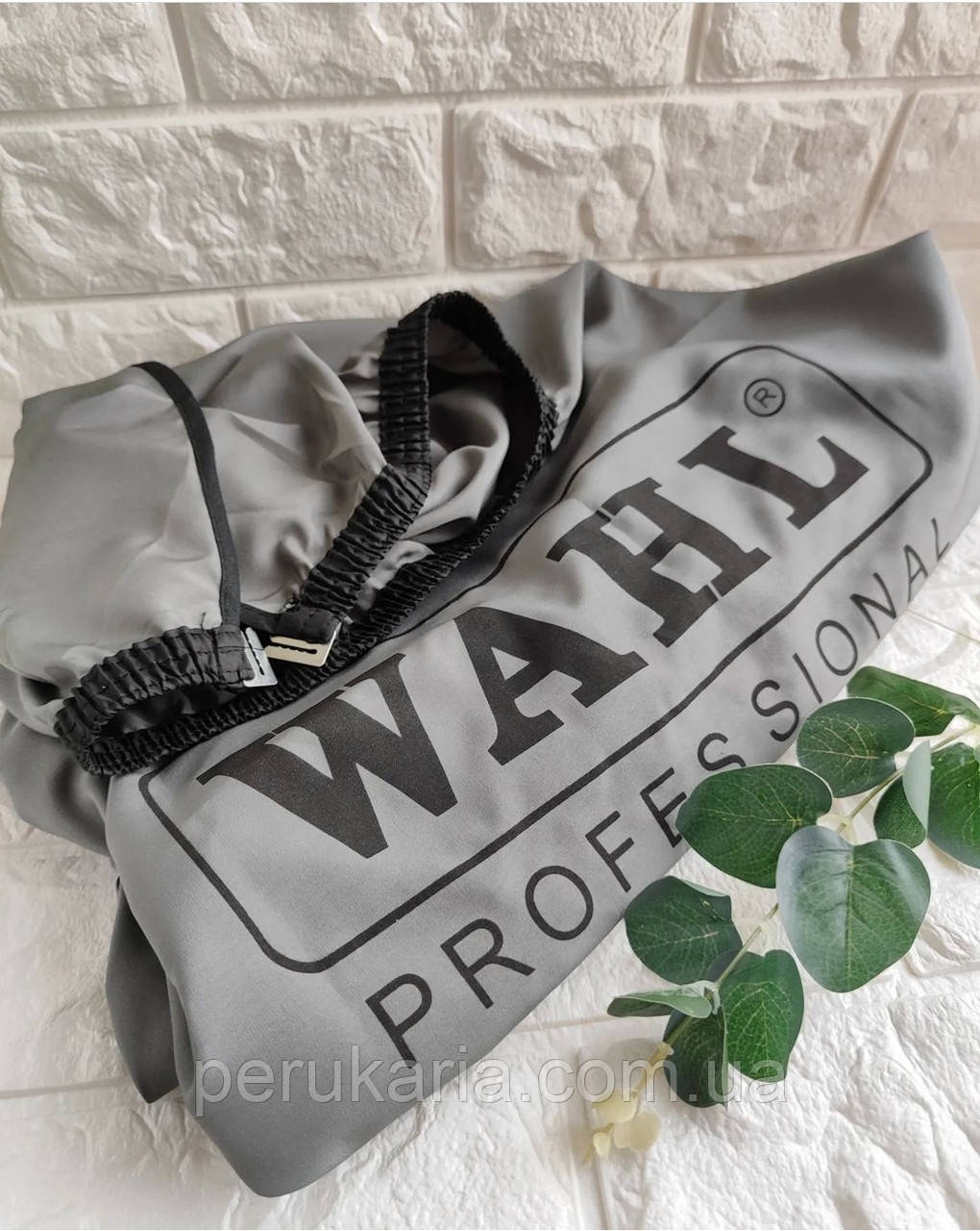 Перукарська накидка пеньюар для клієнта сірий Wahl