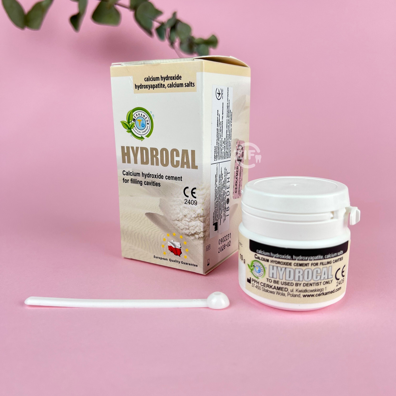 HYDROCAL 10г ( Гидрокал - гидроксид кальция в порошке ) Cerkamed (ID ...