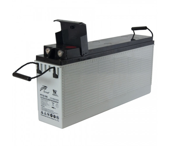 Гелевий Акумулятор GEL 105 Ah 12V RITAR FT12-105G, Gray Case, Q1