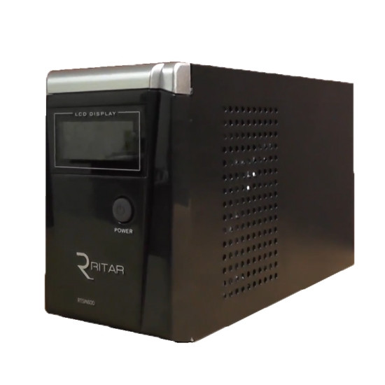 Безперебійник RITAR RTSW-1500 LCD — ДБЖ (24 В, 1050 Вт) — інвертор із чистою синусоїдою