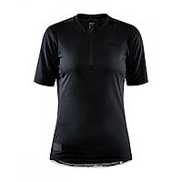 Женское велоджерси CORE OFFROAD SS JERSEY W, Чорний, L