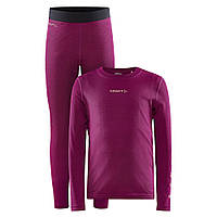 Детский комплект термобелья CORE WARM BASELAYER SET JR, Фіолетовий, 110/116