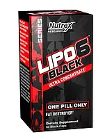 Жироспалювач Nutrex Lipo 6 Black Ultra Concentrate 60 капс