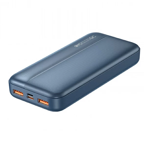 Портативний зарядний пристрій (УМБ повербанк) Remax Tinyl Series 20Вт+22.5Вт PD+QC 20000MAH BLUE RPP-213