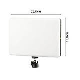 Світлодіодна прямокутна лампа для фото відео зйомки PL26 штатив 2м LED прожектор портативний Ra95+, фото 9