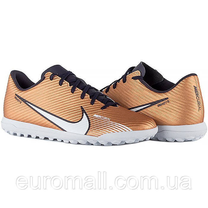 Сороконіжки Nike Mercurial Vapor 15 Club TF (золотий) FB3340-810 Розмір EU: 42.5