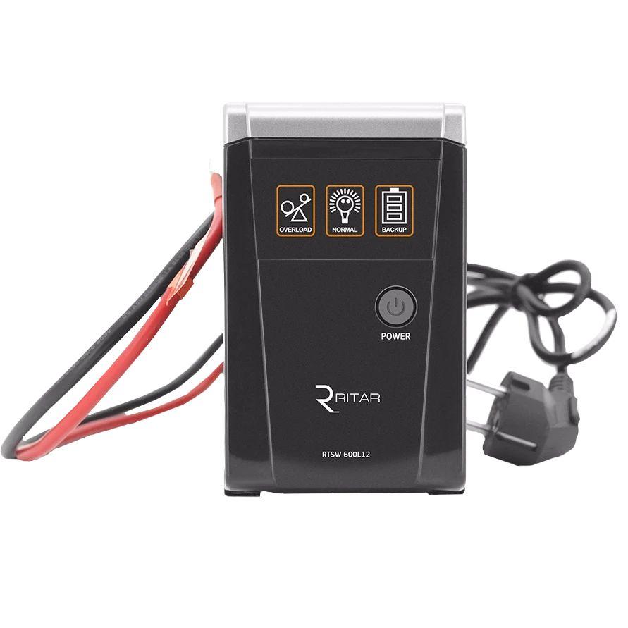 Безперебійник Ritar RTSW-600NL LED 12, фото 1