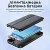 Портативний зарядний пристрій УМБ-повербанк Remax Tinyl Series 20 Вт + 22.5 Вт PD+QC 10000MAH BLACK RPP-212, фото 6