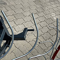 Навісна сінограбарка "Сонечко" 2 колеса - Граблі ворушилки, фото 4