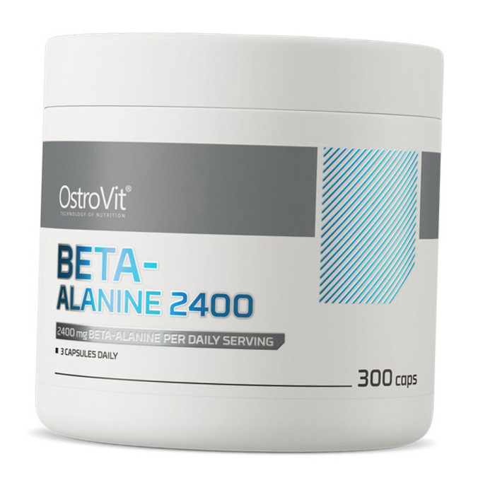 Бета-аланін OstroVit Beta-Alanine 2400 300 капсул, фото 1