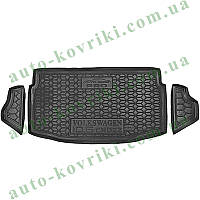 Коврик багажника резиновый Volkswagen ID.6 2021- Crozz Pro (нижняя полка) (Avto-Gumm)