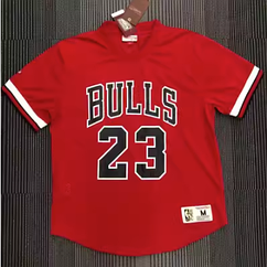 Червона футболка Джордан 23 Чикаго Булс Jordan 23 Chicago Bulls Mitchell & Ness NBA