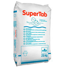 Сіль таблетована, 25 кг "SuperTAB"(таблетка)