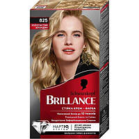 Фарба для волосся стійка Brillance 825 Золотистий блонд 160 мл