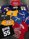Жовта баскетбольна футболка Браянт 8 Лейкерс Bryant Los Angeles Lakers Mitchell&Ness NBA, фото 3