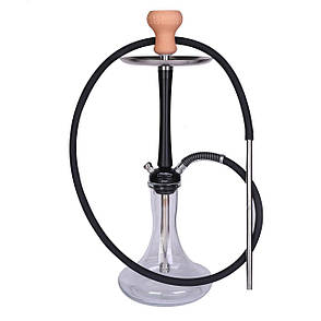 Кальян MattPear Simple M Slim Hookah - Black (Оригінал) + Колба та чашка, фото 2