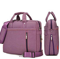 Велика сумка для ноутбука 15,6" Digital Burnur purple
