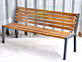 Лавка садова в стилі лофт 1700х450х850 Kompred OL676