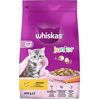 Корм сухой для котят с курицей Whiskas 300г