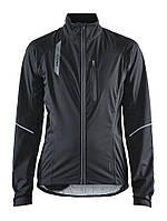 Женская велокуртка Stride Rain Jacket Women, Чорний, L