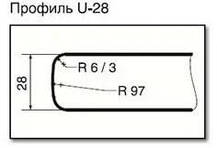 Стільниця Мармур Карара м.п. мат h-28мм "U" Світ Меблів, фото 5